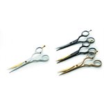 KIEPE #2445 SCISSORS BLACK-GOLD 5.5"